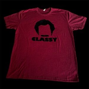 Anchorman 2 Classy red t-shirt for men size XL